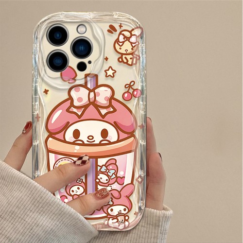 Clear lovely cream case for - lovely,