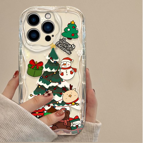 Clear lovely cream case - cream,